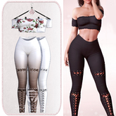 SCANDALIZE. Jazzie. White