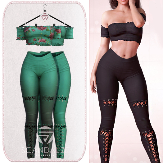 SCANDALIZE. Jazzie. Green