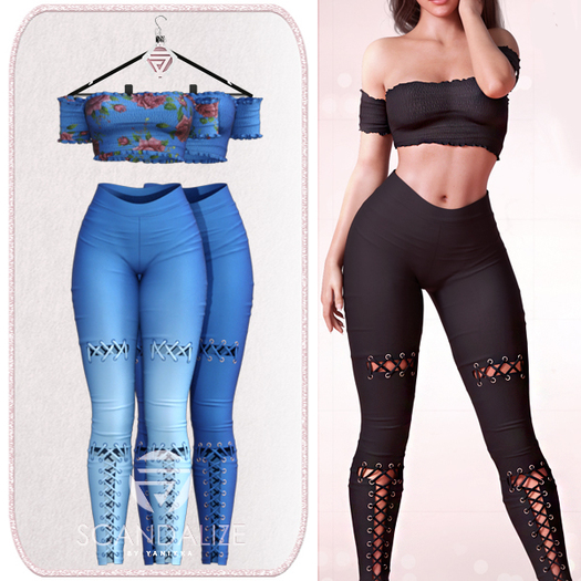 SCANDALIZE. Jazzie. Blue