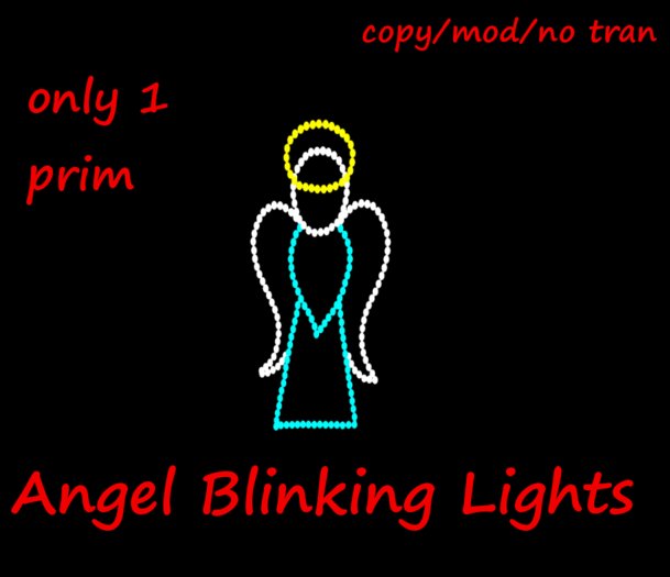 Angel Blinking Light