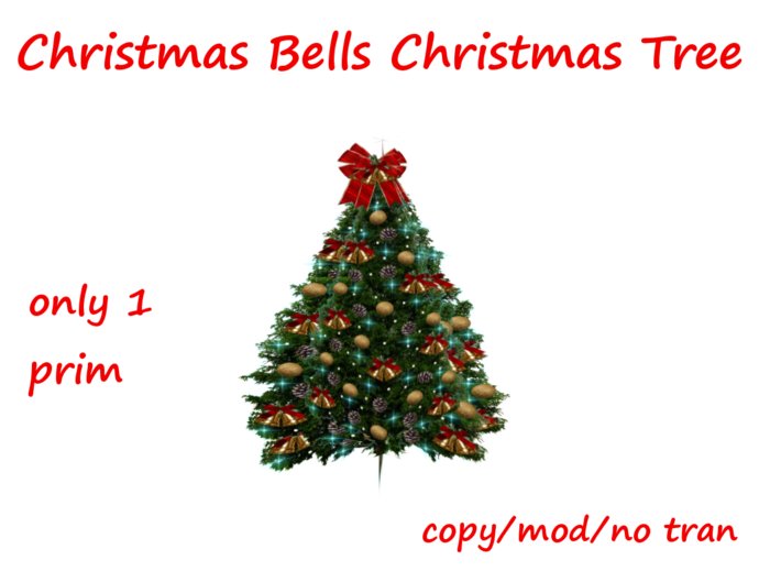 Christmas Bells Color changing lights christmas Tree
