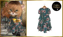 *DB* DINKIES LEXY DRESS deep sea blue