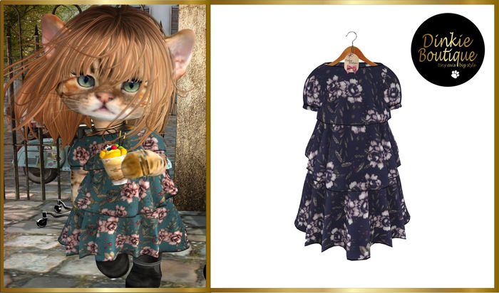 *DB* DINKIES LEXY DRESS night blue
