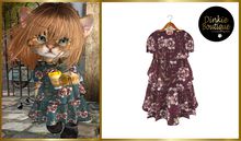 *DB* DINKIES LEXY DRESS wine