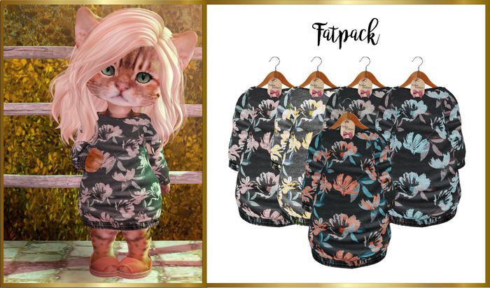 *DB* DINKIES CORALINE DRESS *FATPACK*