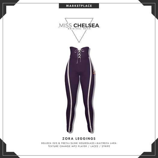 .miss chelsea. Zora Leggings Plum
