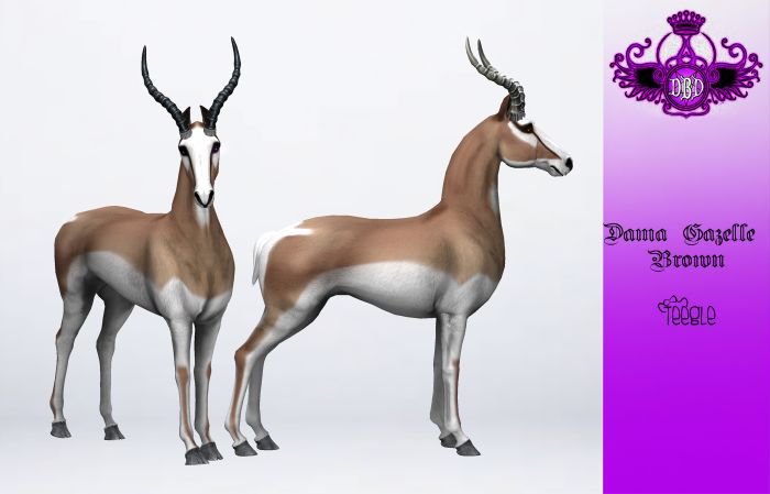 ^^*DBD*^^ TEEGLEPET EXOTICS DAMA GAZELLE