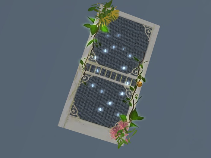 Shabby Screen Door Decor