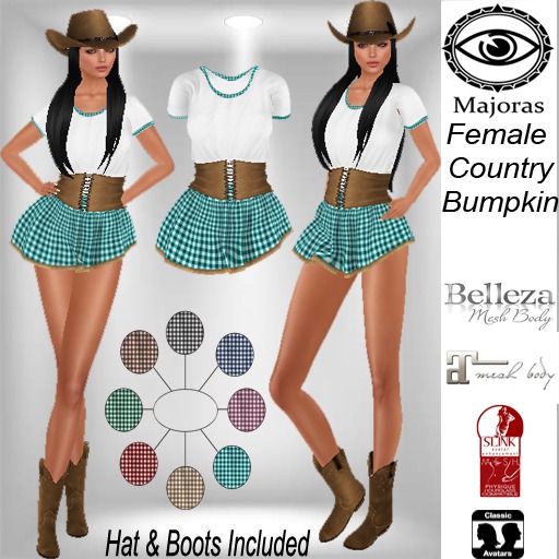 Majoras Female Country Bumpkin