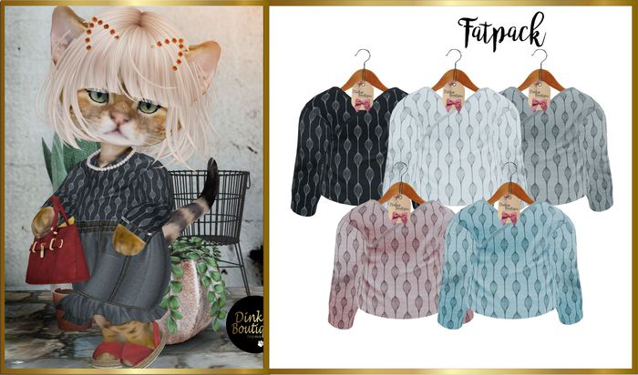 *DB* DINKIES WRAP SHIRT *FATPACK*