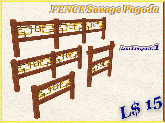 FENCE Savage Pagoda