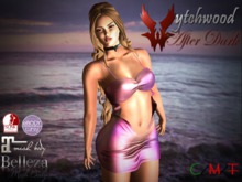 W-AD Satin Strapless Aster Boxed