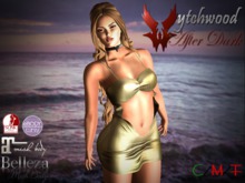 W-AD Satin Strapless Twilight Boxed