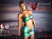 W-AD Satin Strapless Undersea Boxed