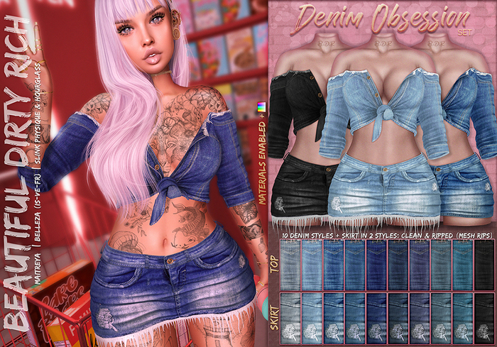 [*B.D.R.* OUTLET] Denim Obsession