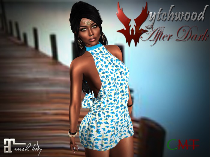 W-AD Snowdrops Dress Blue Boxed