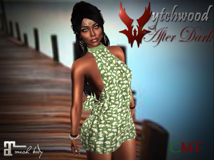 W-AD Snowdrops Dress Green