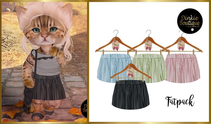 *DB* DINKIES LINDY MINI SKIRT * FATPACK