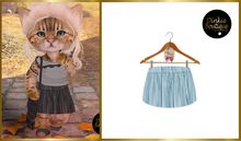 *DB* DINKIES LINDY MINI SKIRT blue