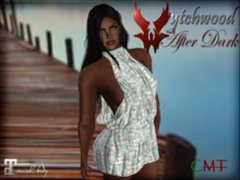 W-AD Snowdrops Dress Seafoam