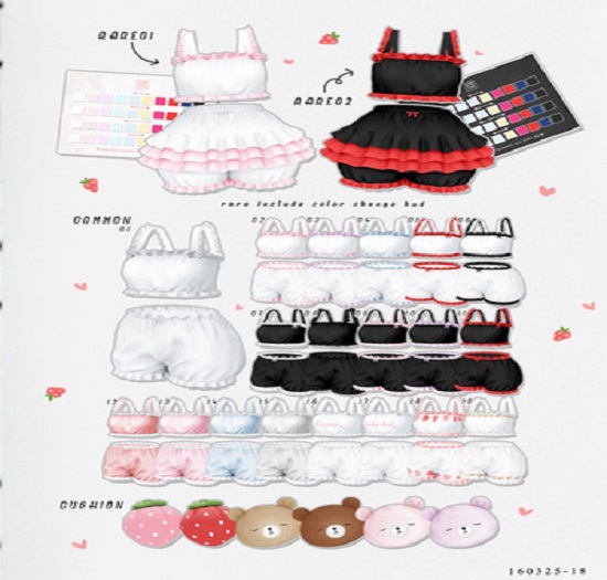 something. Sweet Pajamas Set S - RARE 02 (box)