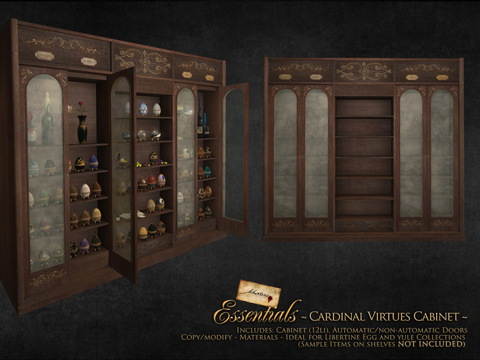 ~Libertine~ Cardinal Virtues cabinet [BOX]