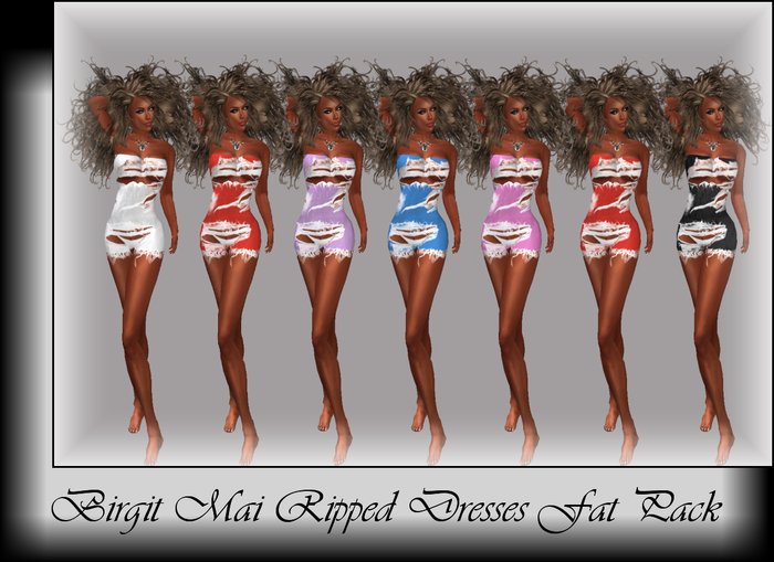 Birgit Mai Ripped Dresses Fat Pack   (BOXED)
