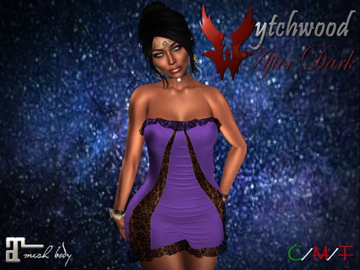 W-AD Linen & Lace Purple- Boxed