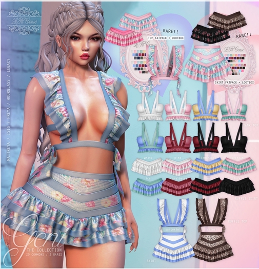{le fil casse} Geni Tank Top Maitreya Ice