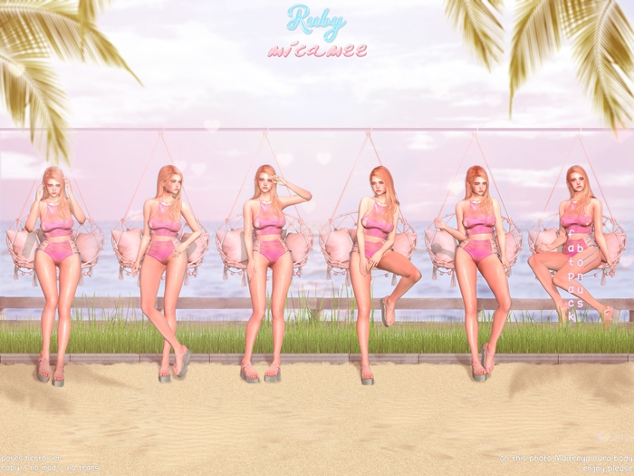 .micamee. Ruby Bento Poses
