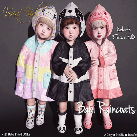 [Vk!] Babi Raincoat_Pig_BOX