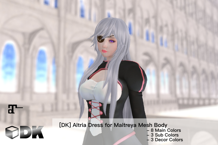 [DK] Altria Dress for Maitreya orange