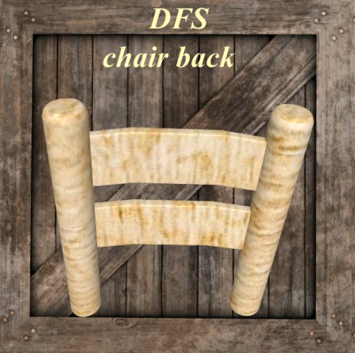 Chair back   DFS storage vendor crate texture bc