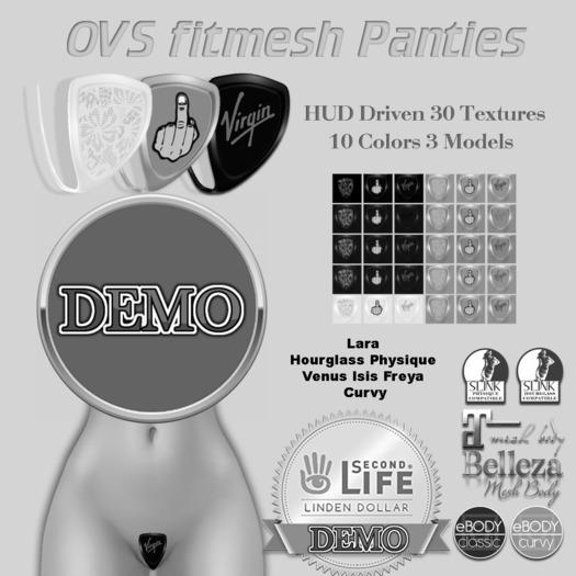 OVS fitmesh panties DEMO