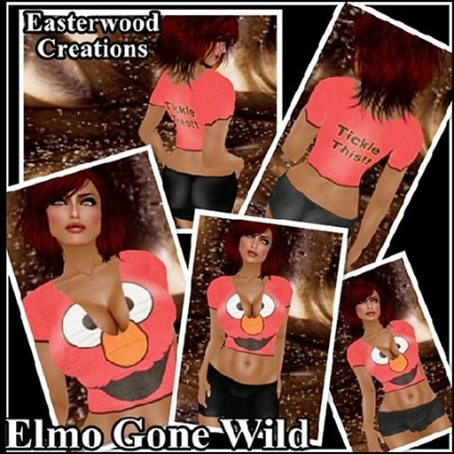 Elmo Gone Wild Outfit