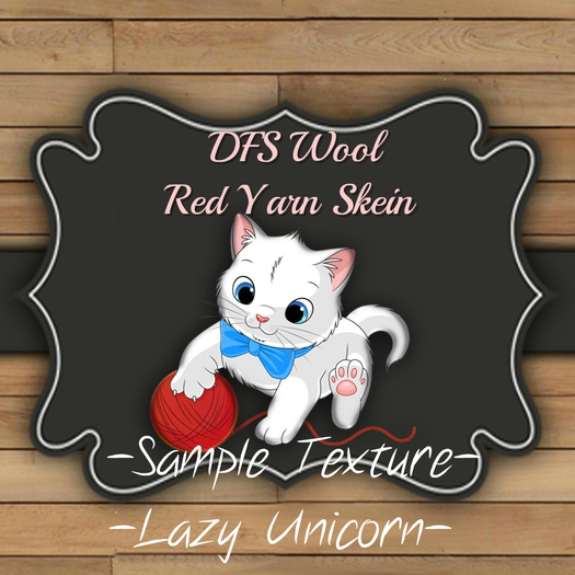 DFS Wool - Red Yarn Skein