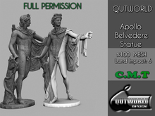 .::QUTWORLD Apollo Belvedere Statue::.FP Unpack (ADD)