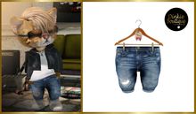 *DB* DINKIES DISTRESSED JEANS* dark
