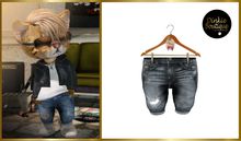 *DB* DINKIES DISTRESSED JEANS* black