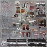 24 -DRD- AE - Train Car - 4 Seat First Class Cabin