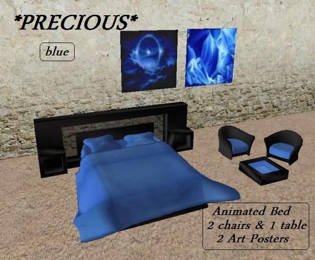 *PRECIOUS*   blue   bedroom in a box