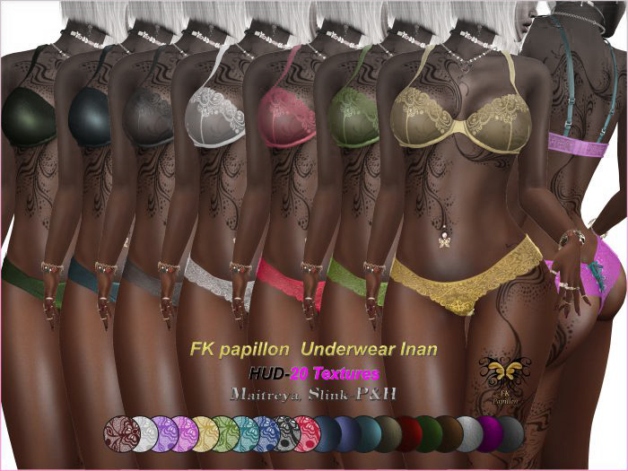 FK papillon Underwear Inan Demo