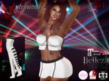 W-AD White Geo Outfit Boxed