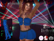 W-AD Blue Geo Outfit Boxed