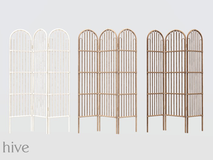 hive // rattan room divider