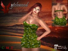 W-AD Sakura Dress Green Boxed