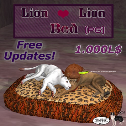 FFR Lion Cuddle Bed PG