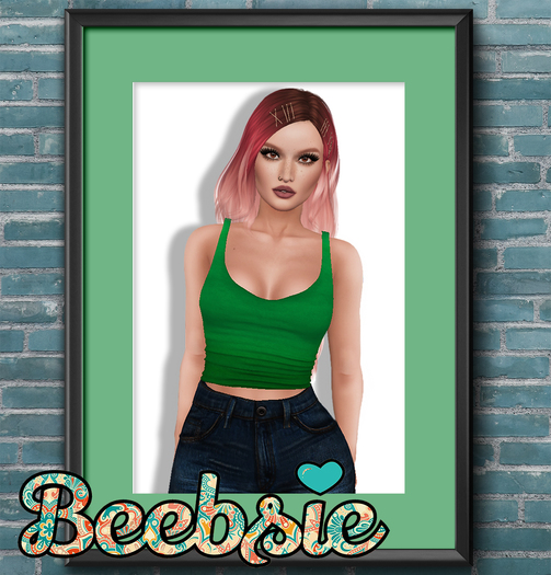 Beebsie Short Tank Top Green