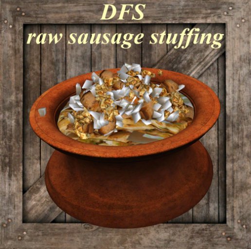 raw sausage stuffing   DFS storage vendor crate texture bc