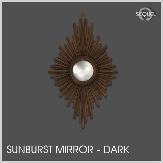Sequel - Sunburst Mirror - Dark (Wear Me)